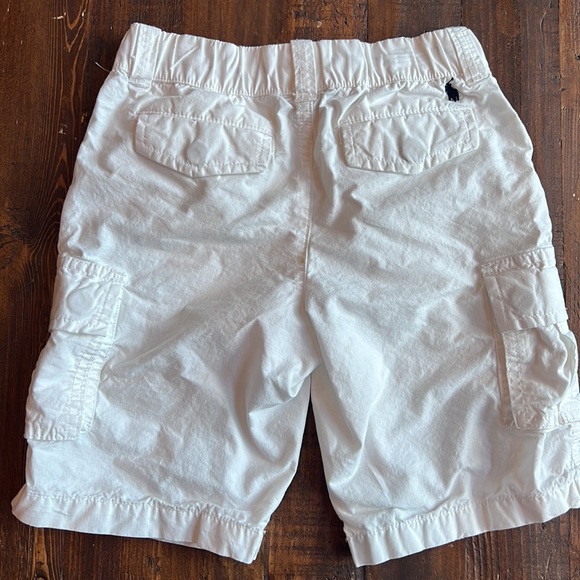 Polo Ralph Lauren Boys Size 6 White Ripstop Cargo Shorts - Picture 6 of 15